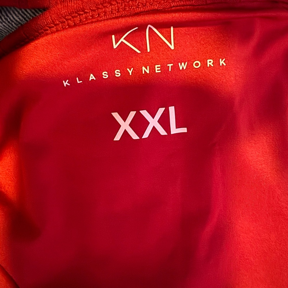 Red Ribbed Hook-&-Eye Cami Top - Picture 5 of 5